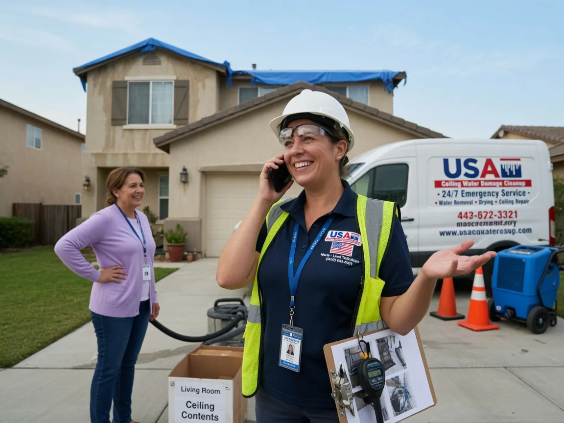 Ceiling Water Damage Restoration Lemoore, CA FAQs